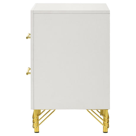 Lucia Nightstand drawers open
