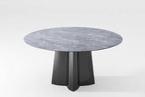 Close-up of luxe faux marble tabletop
