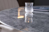 Luxe Dining Table supporting decorative items