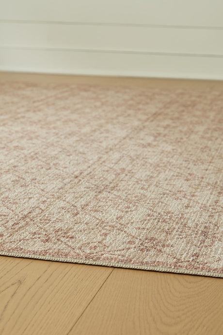 Lyamford Beige/Gray/Brown Large Rug detail view