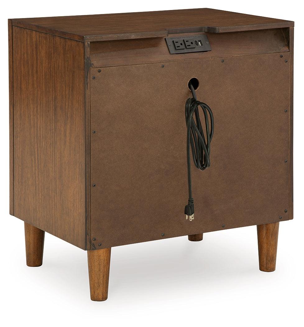 Lyncott Nightstand drawer interior