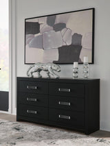 Maeling Black Dresser view 2