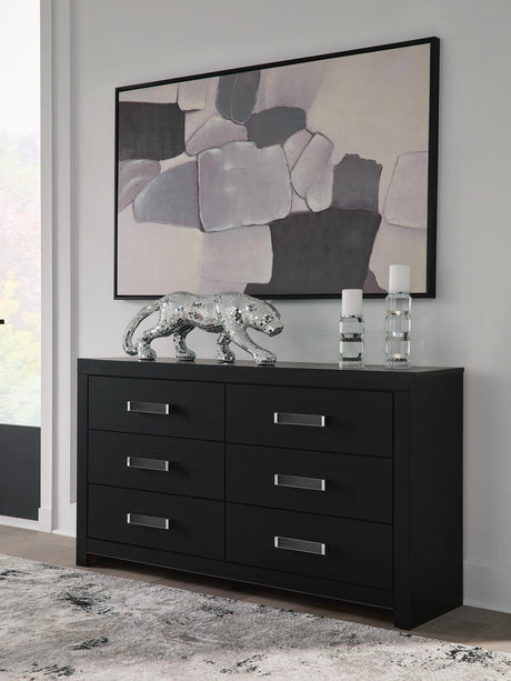 Maeling Black Dresser view 2