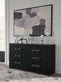 Maeling Black Dresser view 2