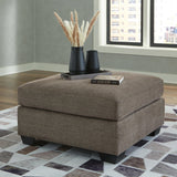 Mahoney Chocolate 2-Piece Sectional with Ottoman - image 11
