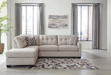 Mahoney Pebble 2-Piece Sectional with Ottoman - image 9