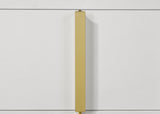 Marceline nightstand two drawers closed