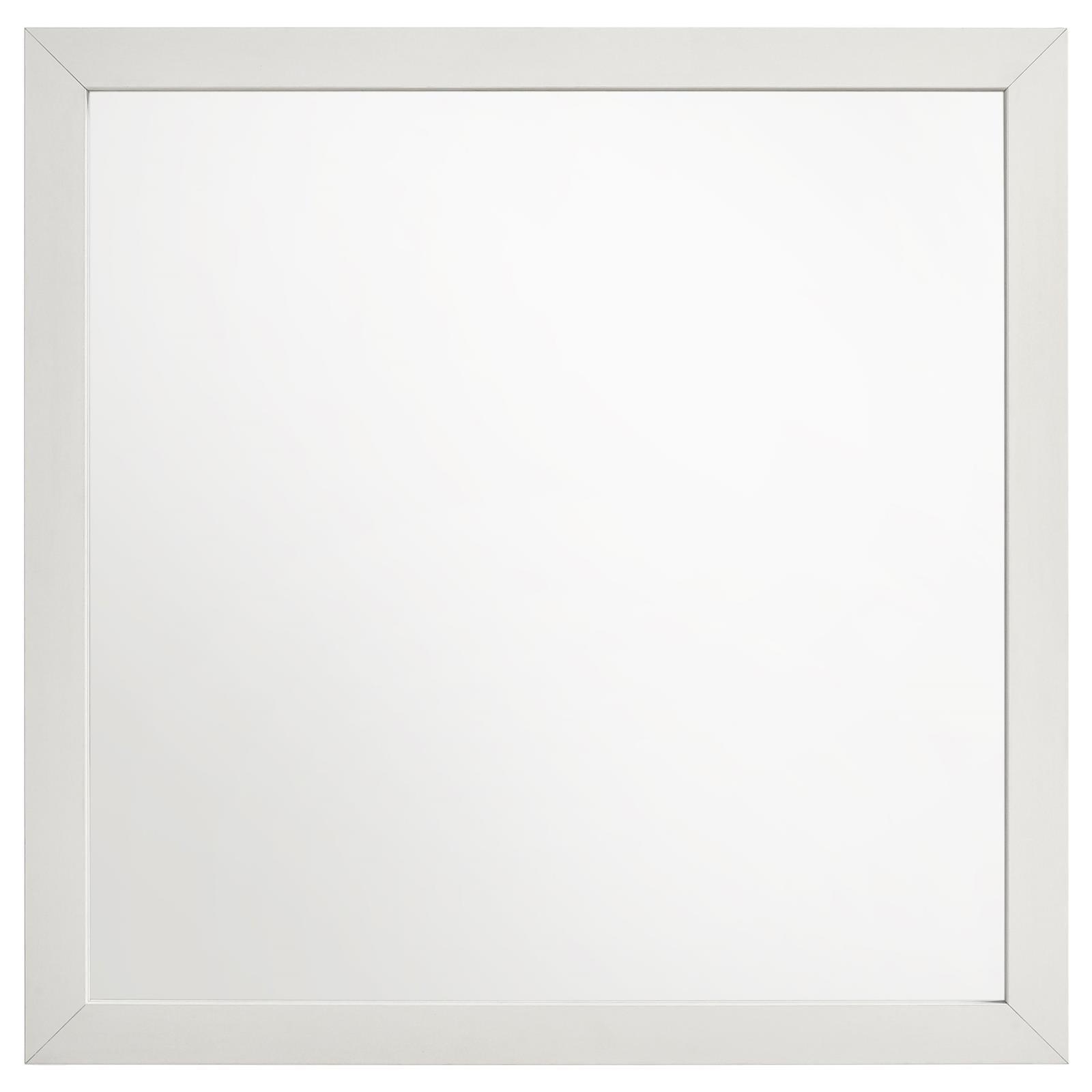 Marceline 4-Piece Full Bedroom Set with LED Headboard White - Front view