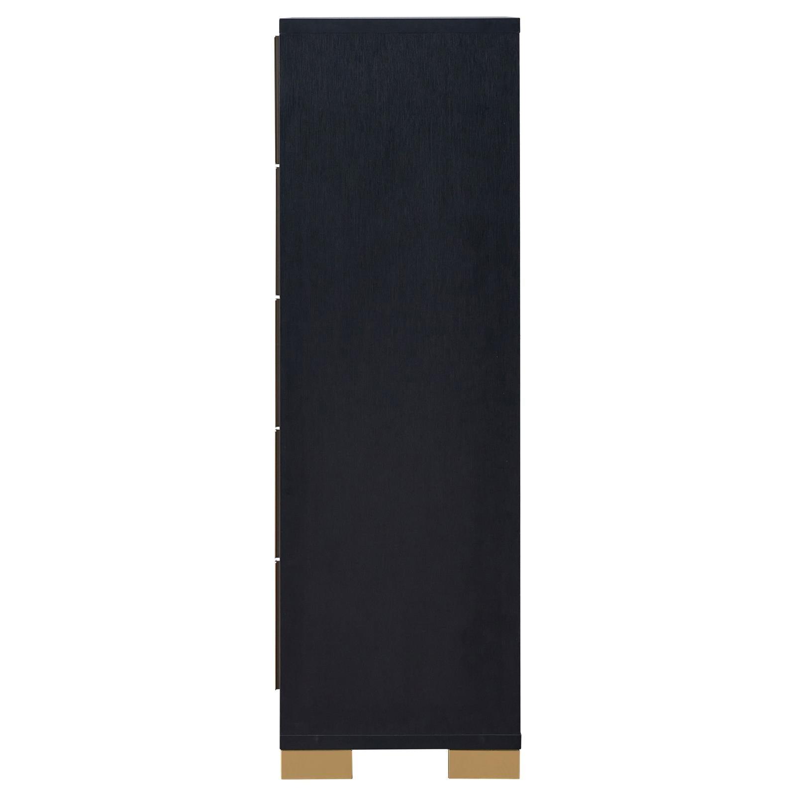 Marceline Chest open drawer showing smooth glide