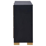 Marceline dresser drawer smooth glide close-up