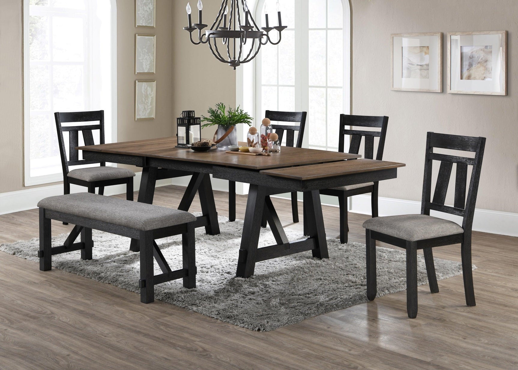 Maribelle set displayed with room decor accents