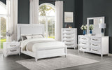 Nightstand displaying decorative items on top