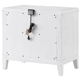 Close-up showing stepped drawer fronts