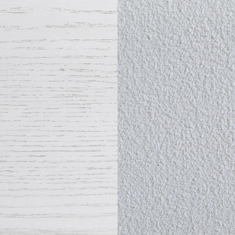 Marielle Queen Upholstered LED Panel Bed assembly components
