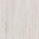 Bedroom setting featuring Marion Coastal White panel bed