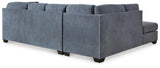 Marleton Denim 2-Piece Sectional with Ottoman - image 4