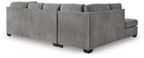 Marleton Gray 2-Piece Sectional with Ottoman - image 4