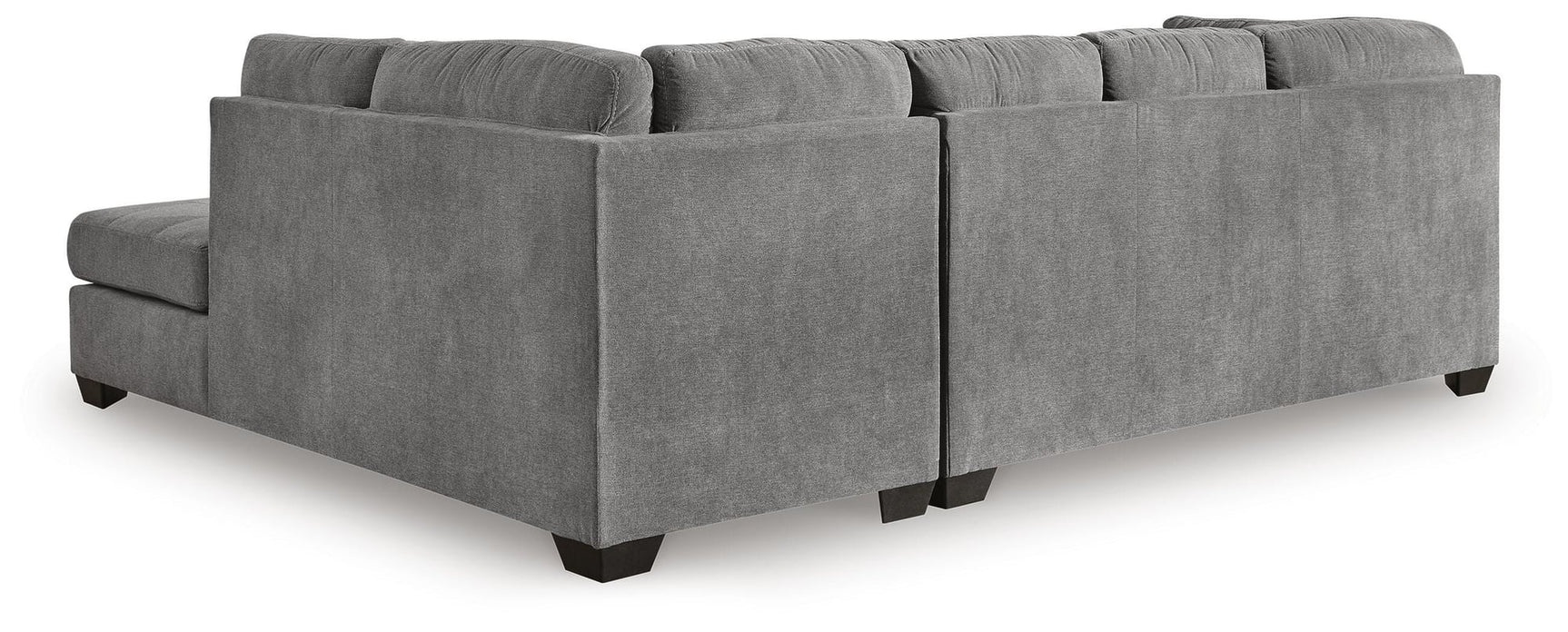 Marleton Gray 2-Piece Sectional with Ottoman - image 4