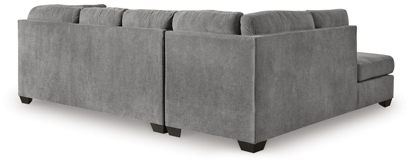 Marleton Gray 2-Piece Sleeper Sectional with Ottoman - image 4