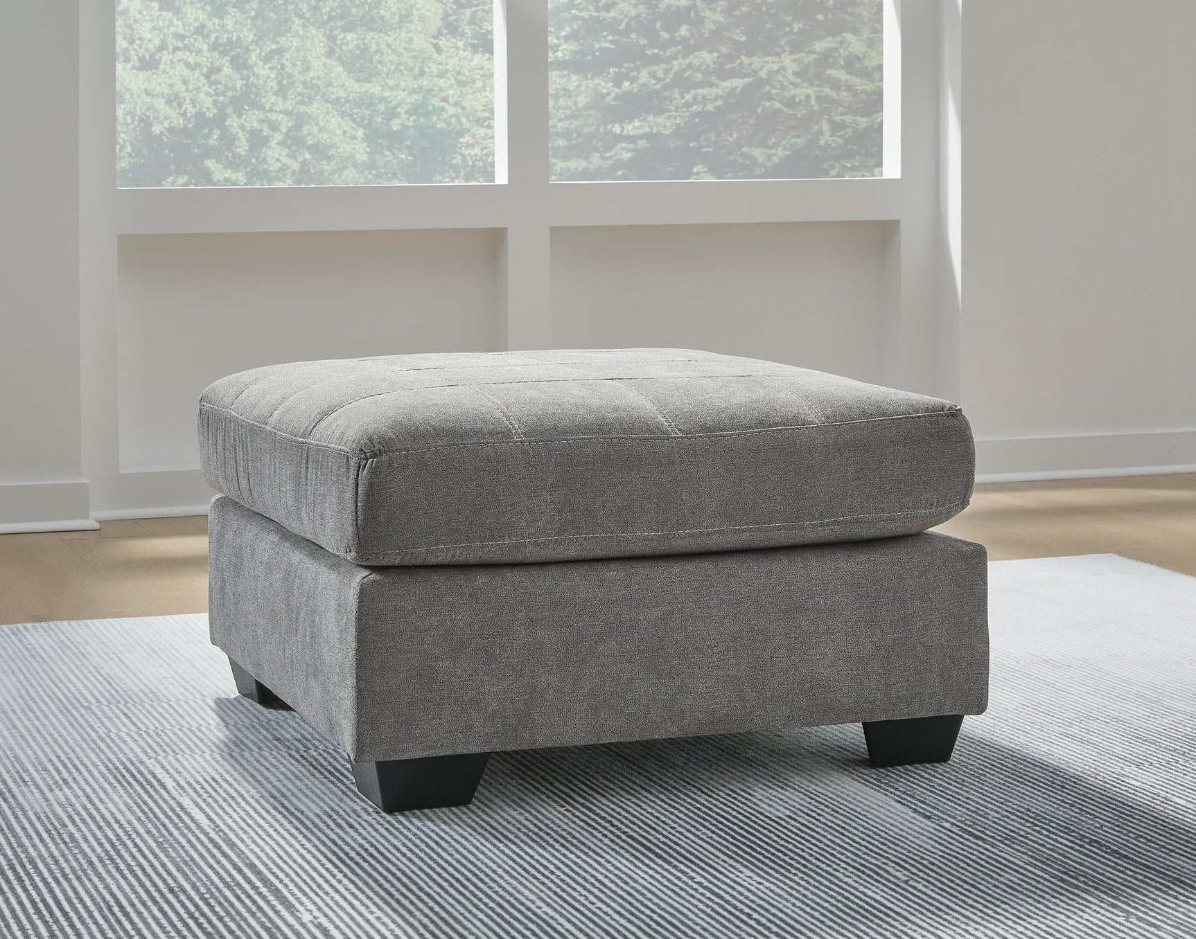 Marleton Gray 2-Piece Sleeper Sectional with Ottoman - image 8