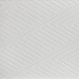Marmore 64-inch Queen Panel Bed LED Headboard White view 8