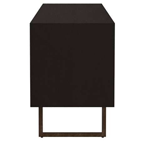 Marsden TV stand iron bracket legs close-up