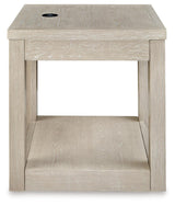 Marxhart End Table lower shelf detail