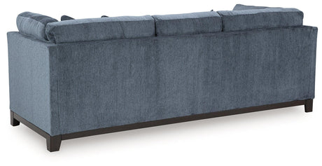 Another main angle view of Maxon Place Navy Chenille Sofa