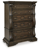 Maylee Chest of Drawers side angle view