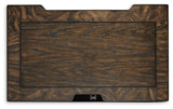 Maylee Nightstand pull-out tray detail