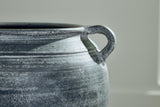 Top view of Meadie Terracotta Vase