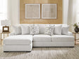 Misty-Lakes Chalk 2-Piece Sectional Sofa Chaise from Decor Furniture