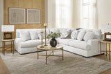 Misty-Lakes Chalk 3-Piece Sectional view 3