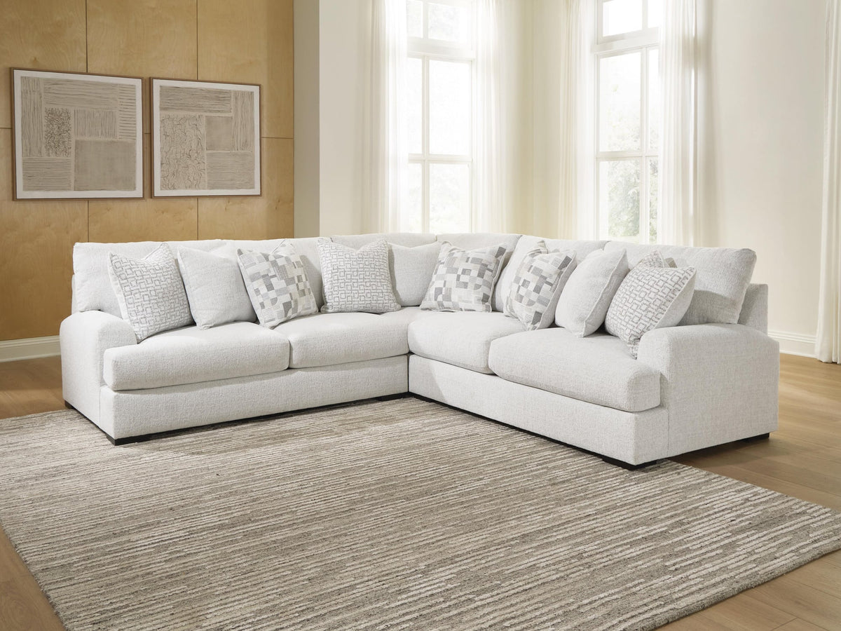 Misty-Lakes Chalk 3-Piece Sectional - image 1