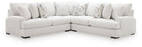 Misty-Lakes Chalk 3-Piece Sectional - image 2