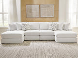 Misty-Lakes Chalk 4-Piece Double Chaise Sectional - image 1