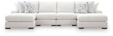 Misty-Lakes Chalk 4-Piece Double Chaise Sectional - image 2