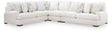 Misty-Lakes Chalk 4-Piece Sectional from Decor Furniture