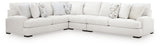 Misty-Lakes Chalk 4-Piece Sectional from Decor Furniture