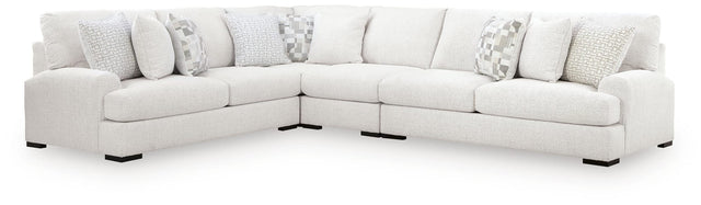 Misty-Lakes Chalk 4-Piece Sectional from Decor Furniture