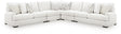 Misty-Lakes Chalk 5-Piece Sectional from Decor Furniture