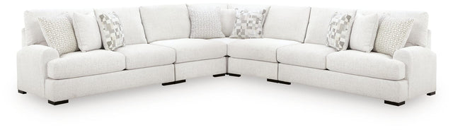 Misty-Lakes Chalk 5-Piece Sectional from Decor Furniture