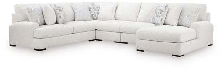 Misty-Lakes Chalk 5-Piece Sectional with Chaise - image 2