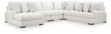 Misty-Lakes Chalk 5-Piece Sectional with Chaise - image 2
