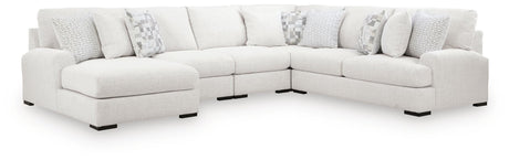 Misty-Lakes Chalk 5-Piece Sectional with Chaise - image 2
