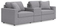 Modmax Granite Performance Fabric,Next-Gen Nuvella™ 3-Piece Sectional - image 1