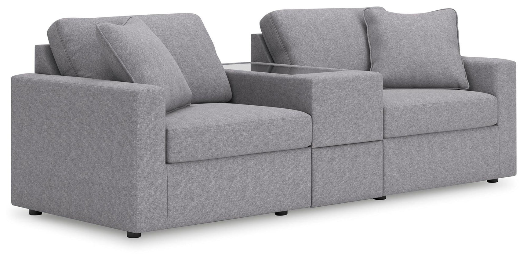 Modmax Granite Performance Fabric,Next-Gen Nuvella™ 3-Piece Sectional - image 1