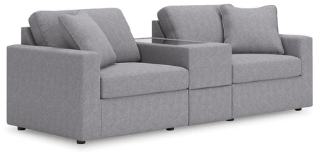 Modmax Granite Performance Fabric,Next-Gen Nuvella™ 3-Piece Sectional - image 1