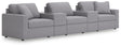 Modmax Granite Performance Fabric,Next-Gen Nuvella™ 5-Piece Sectional - image 1
