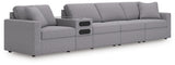 Modmax Granite Performance Fabric,Next-Gen Nuvella™ 5-Piece Sectional view 5